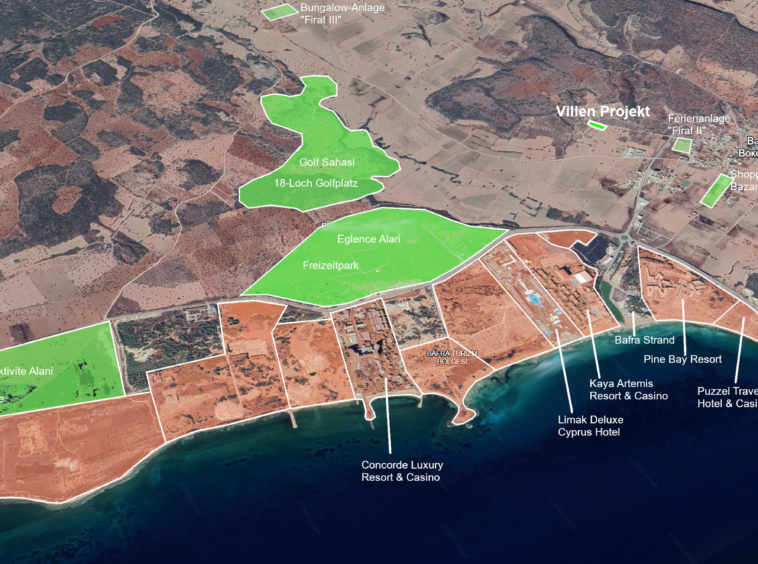 Nordzypern Kuzey Kibris Deniz Daire Villa kaufen Meer Bafra Vokolida